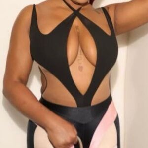MUGLER TOP SIZE LARGE